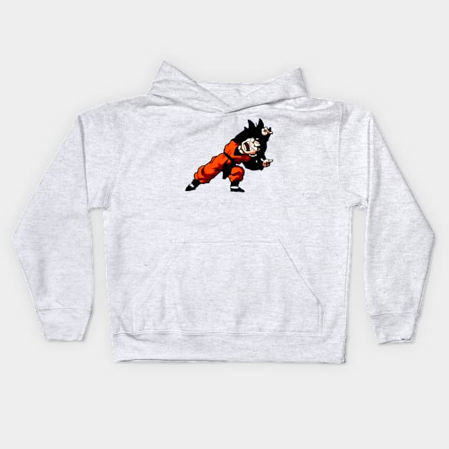 Fusion Goten Kids Hoodie by YourCousinRoman